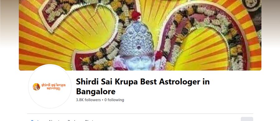 Shirdi Sai Krupa Astrology on Facebook